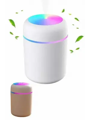 Humidifier Led Işıklı Mini Ortam Oda Kokusu Aromaterapi Buhardanlık