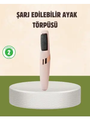 İki Hızlı Elektrikli Ayak Törpüsü Pürüzsüz Topuk Bakımı