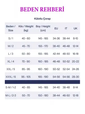 Omarı Ultra İnce 15 Den Kadın Çorap Seti