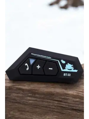 İnterkom Intercom Kask Kulaklık Bt22 Bluetooth Motosiklet Kulaklık 5.0 Bluetooth