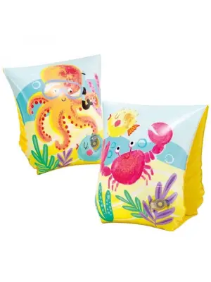 Omarı Tropikal Desenli Yüzme Kolluğu - 23x15 cm