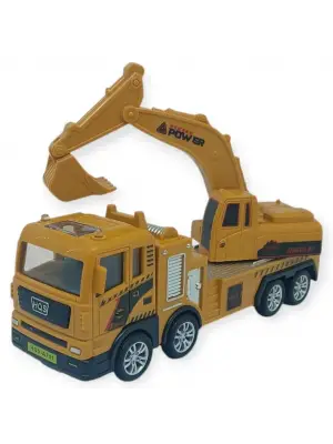 İş Makinaları Serisi - Sürtmeli Excavator 18 cm  - Excavator
