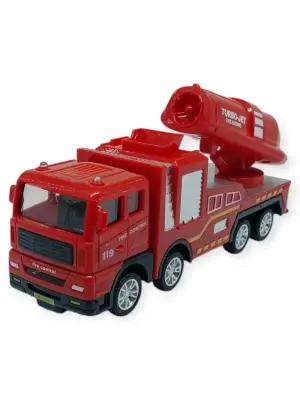 İş Makinaları Serisi - Sürtmeli İtfaiye Aracı 16 cm  - Turbo Jet