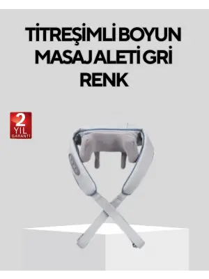 Isı Terapili Boyun Ve Omuz Masaj Cihazı Sessiz Motorlu Çok Bölgeli Kullanım