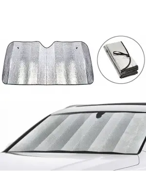 Isı Ve Güneş Yansıma Önleyici Oto Ön Cam Güneşliği Opel Astra Fiat Egea Hyundai İ20 Renault Megane