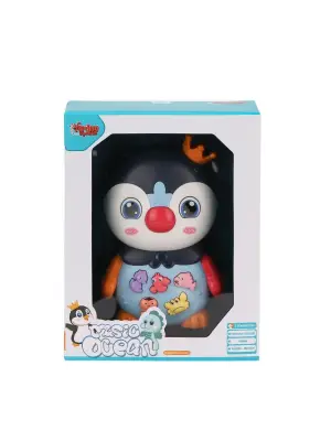 Omarı Işıklı ve Müzikli Penguen Pianosu