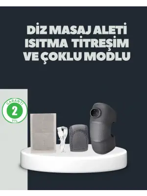 Isıtmalı Titreşimli Diz Masaj Cihazı 3d Rezonans Teknolojili