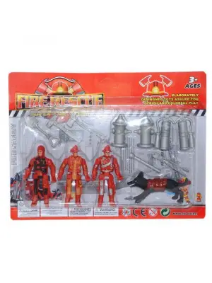 İtfaiye Seti Kartela 13 Parça - A15-7