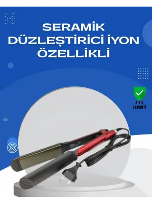 Iyon Teknolojili Düzleştirici – Düzleştirici Ve Dalga Yapma Özellikli