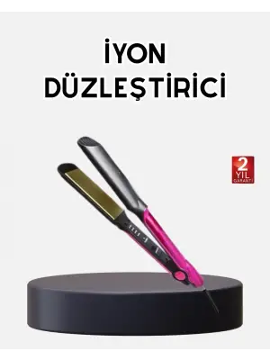 İyonik Saç Düzleştirici – 220°c Isıya Kadar Çıkan, Led Göstergeli Ve Eşit Isı Dağılımlı Plaka