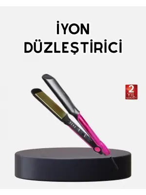 İyonik Saç Düzleştirici – 220°c Isıya Kadar Çıkan, Led Göstergeli Ve Eşit Isı Dağılımlı Plaka