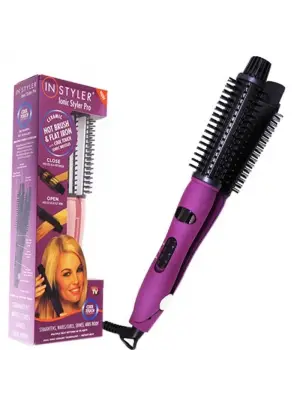 Omarı Iyonik Saç Kıvrımlaştırıcı ve Düzleştirici Tarak