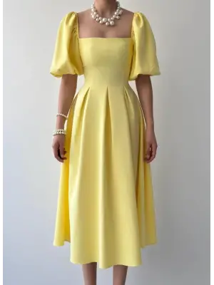 Jama Midi Boy Elbise