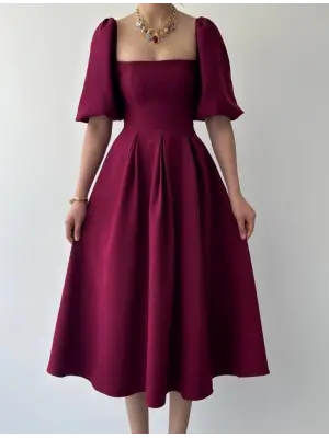 Jama Midi Boy Elbise