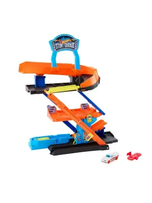 JHL94 Hot Wheels City Akrobasi Garajı