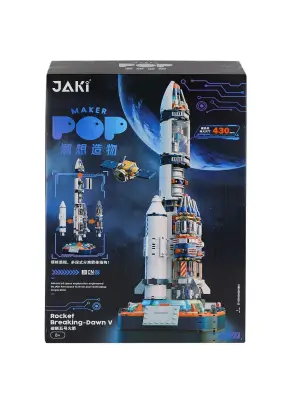 JK8501 Jaki Uzay Roketi Blok Seti -Vagon life