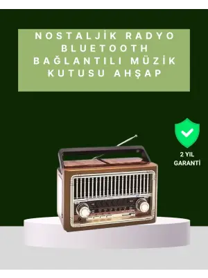 Kablosuz Bluetooth Hoparlör Ve Fm Radyo