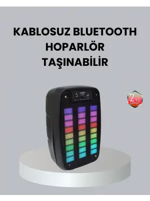 Kablosuz Bluetooth Müzik Cihazı – 2 Saat Batarya Süresi, Şık Ve Taşınabilir