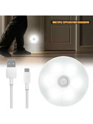 Omarı Gece Lambası Sensörü ile Şarj Edilebilir Aydınlatma Ürünü