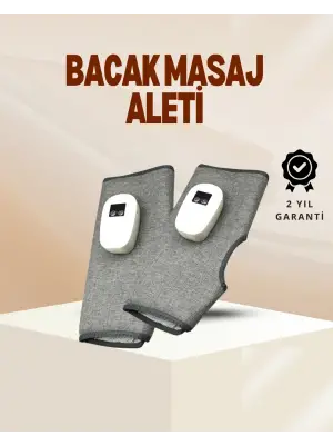 Kablosuz Isıtmalı Baldır Masaj Aleti – 3 Hava Basınçlı, Titreşimli Ve Sıcak Kompres Fonksiyonlu