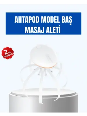 Kablosuz Kafa Ve Boyun Masaj Aleti Akıllı Kapanmalı Derin Rahatlama