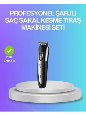Kablosuz Saç Sakal Kesme Makinesi Kuaför Tipi Hassas Kesim