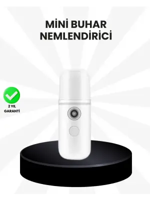 Kablosuz Şarjlı Mini Buhar Nemlendirici – Cilt Ve Ortam İçin Taşınabilir Akıllı Cihaz