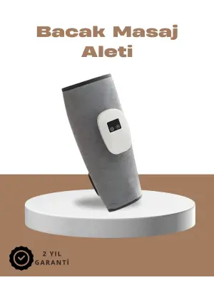 Kablosuz Titreşimli Baldır Masaj Aleti – Isıtmalı, 3 Basınç Ayarlı, Şarjlı Ve Taşınabilir