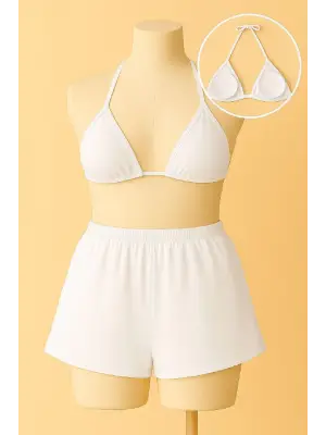 Omarı Yazın Şıklığına Uygun Bikini Takımı