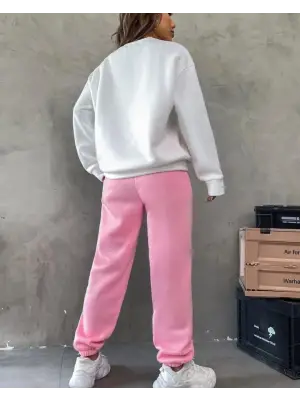 Kadın Brooklyn Baskılı İnce Sweatshirt