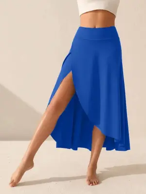 Kadın Cep Detaylı Taytlı Etek