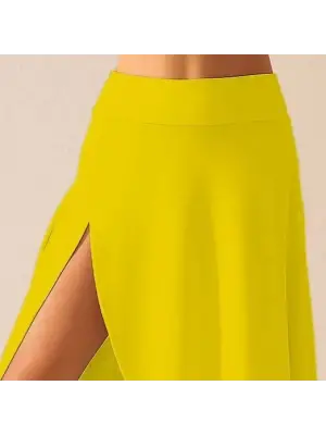 Kadın Cep Detay Taytlı Sandy Etek