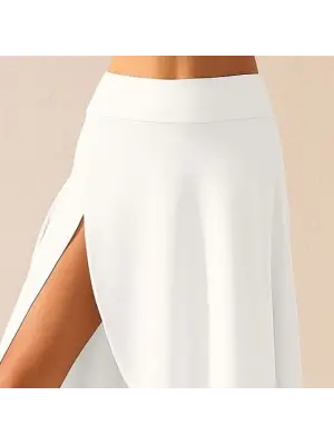 Kadın Cep Detay Taytlı Sandy Etek