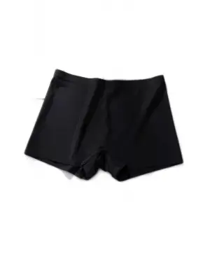 Kadın Dikişsiz Görünmez İz Yapmaz Mini Şort Boxer Siyah