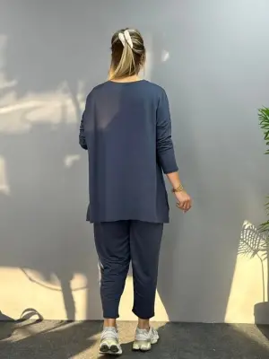 Kadın Özenli Viskon Pamuk İkili Takım