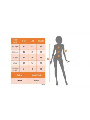 Kadın Kısa Kollu Geometrik Yakalı Janjan Krep Elbise