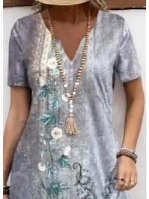 Omarı Yaz Şıklığınızı Tamamlayacak Desenli Elbise