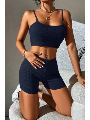 Omarı Şortlu Kaşkorse Gecelik Takım