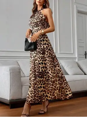 Kadın Omuzlardan Açık Boyundan çapraz Bağlama Detaylı Süprem Elbise