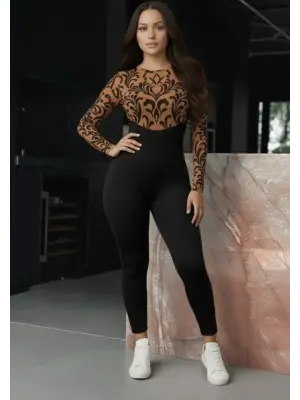 Şık Siyah Krep Pantolon