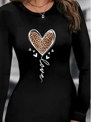 Omarı Şık ve Rahat Kadın Viskon Elbise