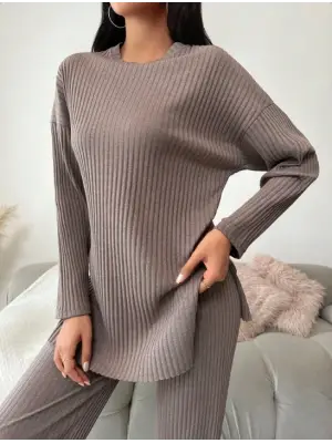 Kadın Uzun Kollu Kaşkorseikili Takım