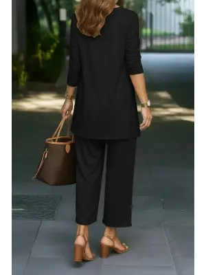 Modern Modal İki İplik Takım