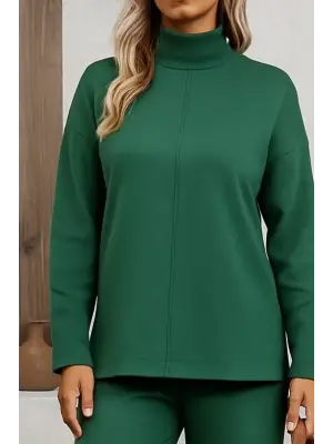 Kadın Uzun Kollu Triko Ikili Takım