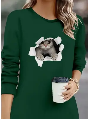 Omarı Şık ve Rahat Kadın Kısa Elbise