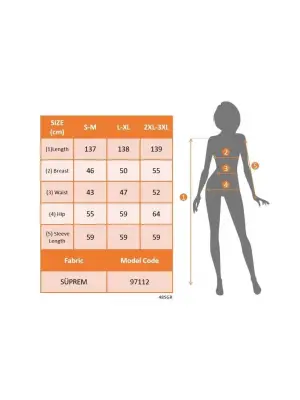 Kadın Uzun Kollu Yuvarlak Yakalı Beli Kuşaklı Desenli Süprem Uzun Elbise