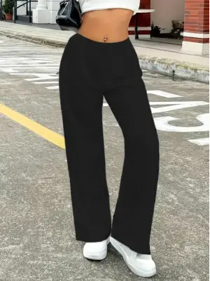 Kadın Bol Paça Bürümcük Pantolon