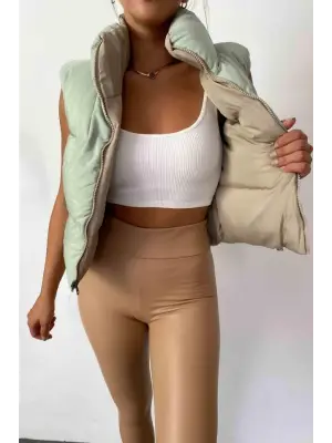 Kadın Yüksek Bel Içi şardonlu Fırsat ürün Toparlayıcı Tayt