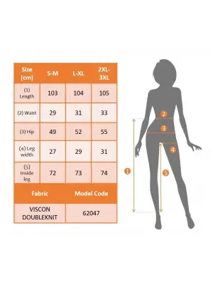 Trend Kuş Gözü Detaylı Bağcıklı Viskon Eşofman Altı