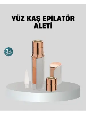 Kadınlar İçin Yüz Ve Kaş Epilatörü – Hassas Cilt Dostu, Pil İle Çalışan, Taşınabilir Ve Şık Tasarım